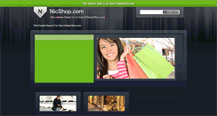 Desktop Screenshot of nicshop.com